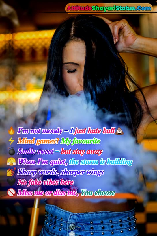 Vip Attitude Shayari for Girls VIP Instagram Bio for Girls